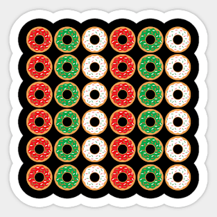 Christmas Donuts (Vertical) Sticker